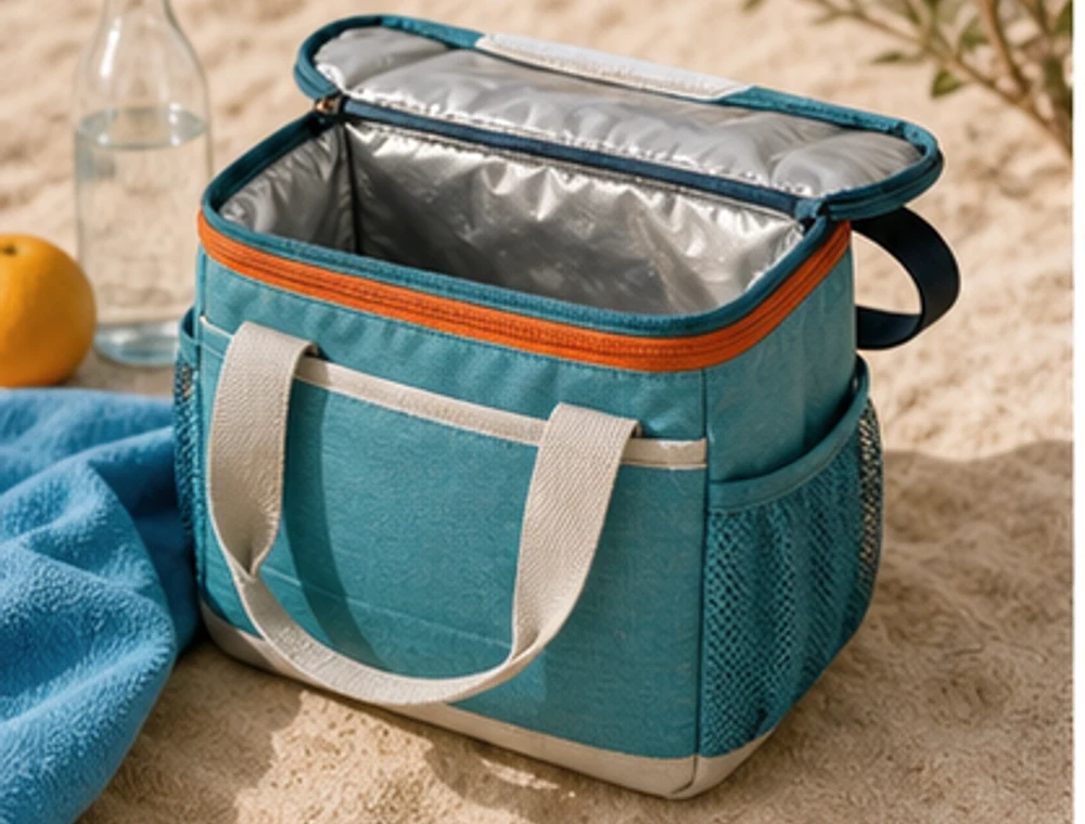 Kleine Kühltasche als neutrales Reiseproduktbild