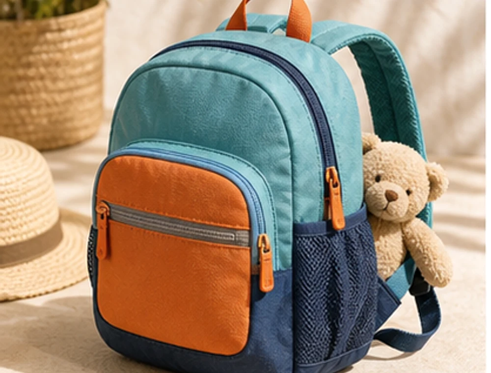 Kinderrucksack für Ausflüge als neutrales Reiseproduktbild