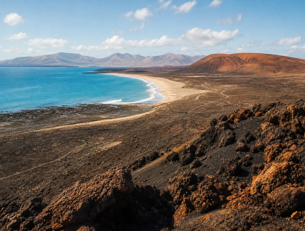 Lanzarote Bildband als neutrales Reisemagazinbild