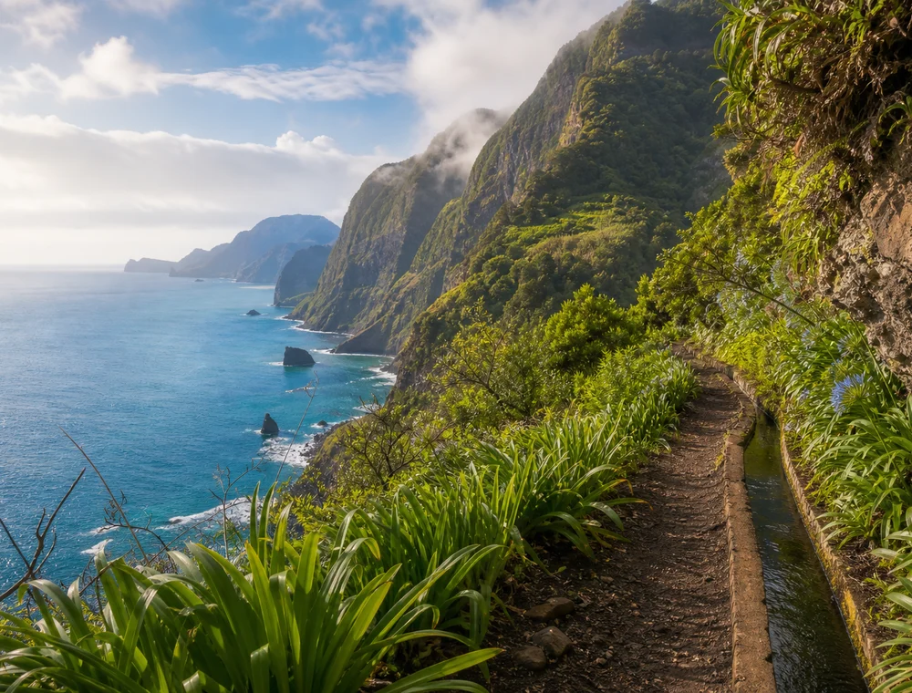 Madeira Bildband als neutrales Reisemagazinbild